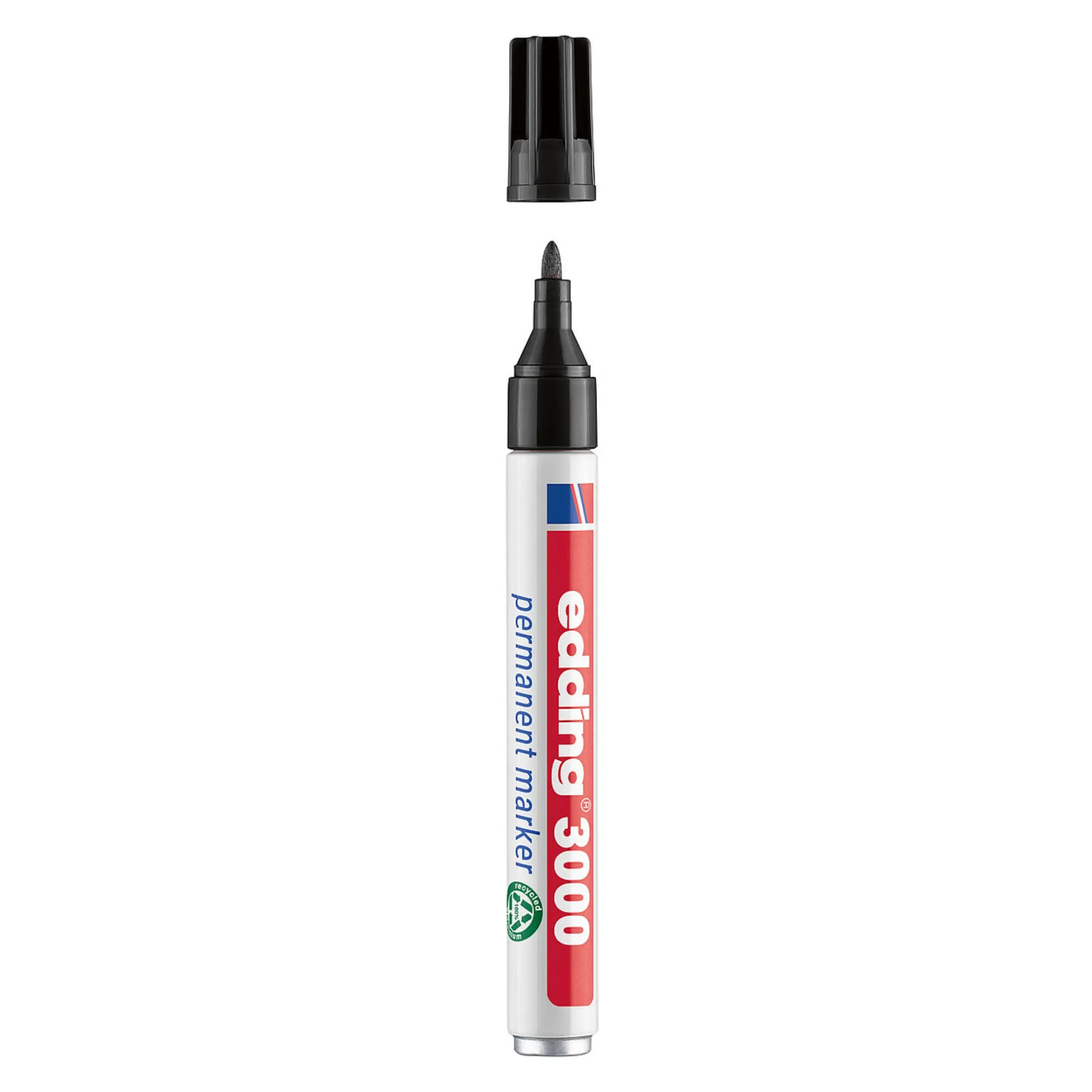 Edding 3000 Permanent Marker Zwart - 1,5-3 mm