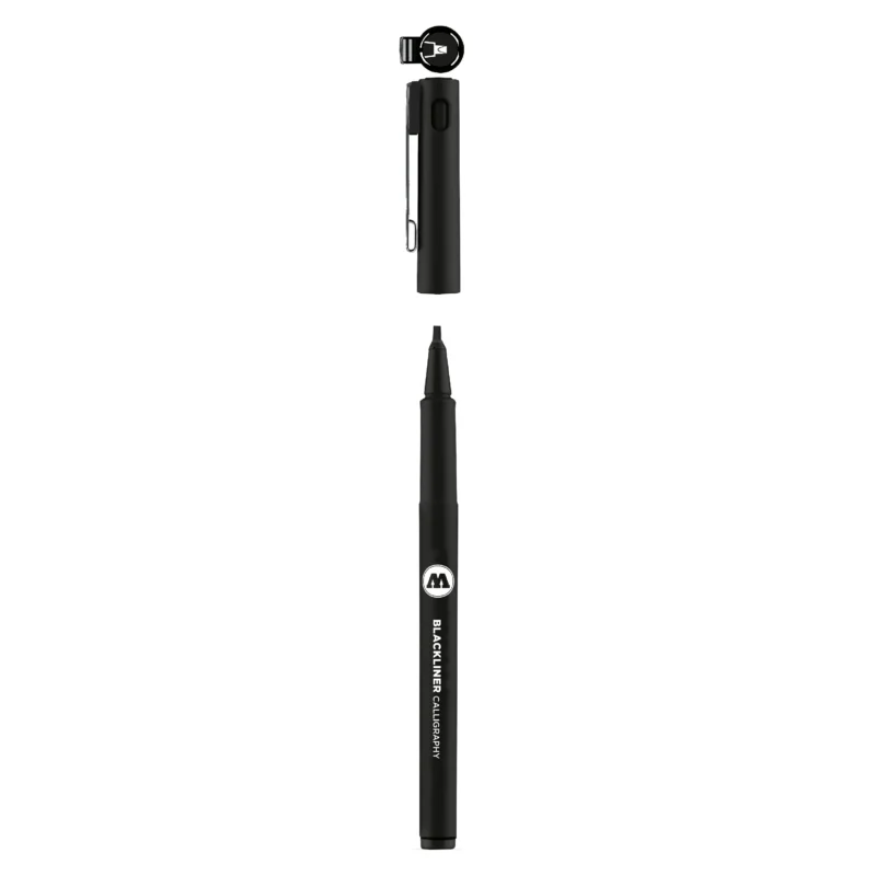 Molotow Blackliner Fineliner Zwart - Calligrafie Punt