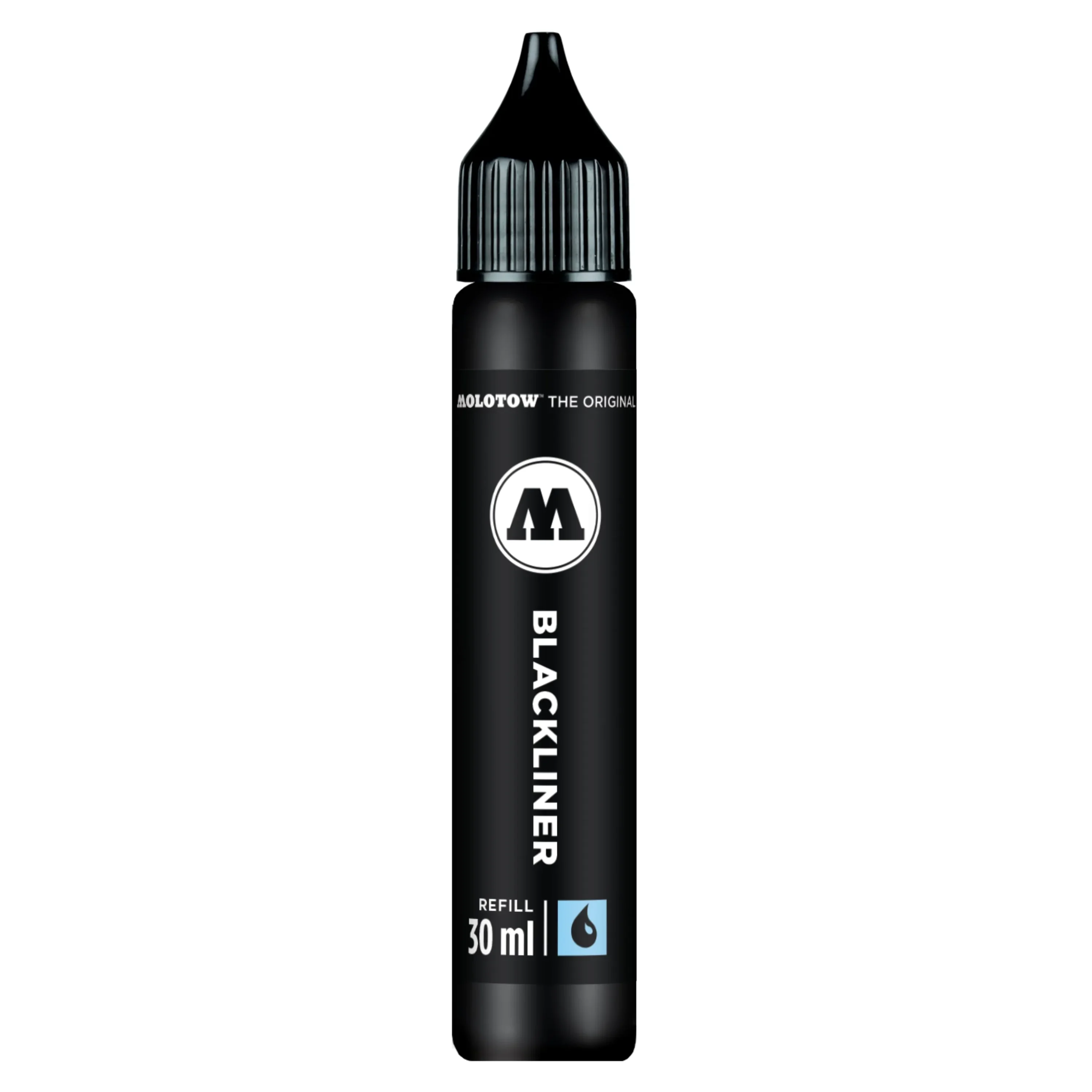 Molotow Blackliner Zwart Navulinkt 30 ml