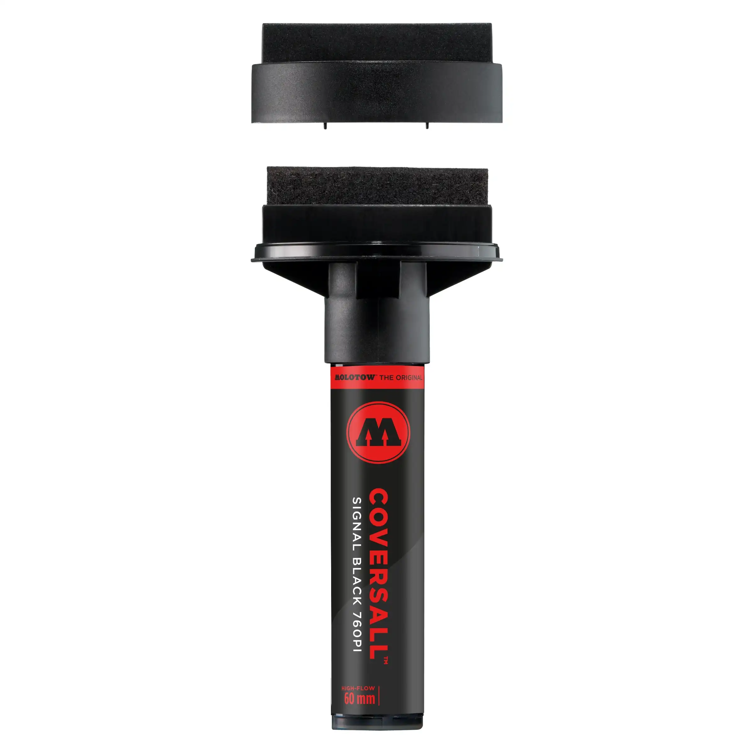 Molotow COVERSALL 760PI Permanent Marker Signaal Zwart - Alcoholmarker 60 mm