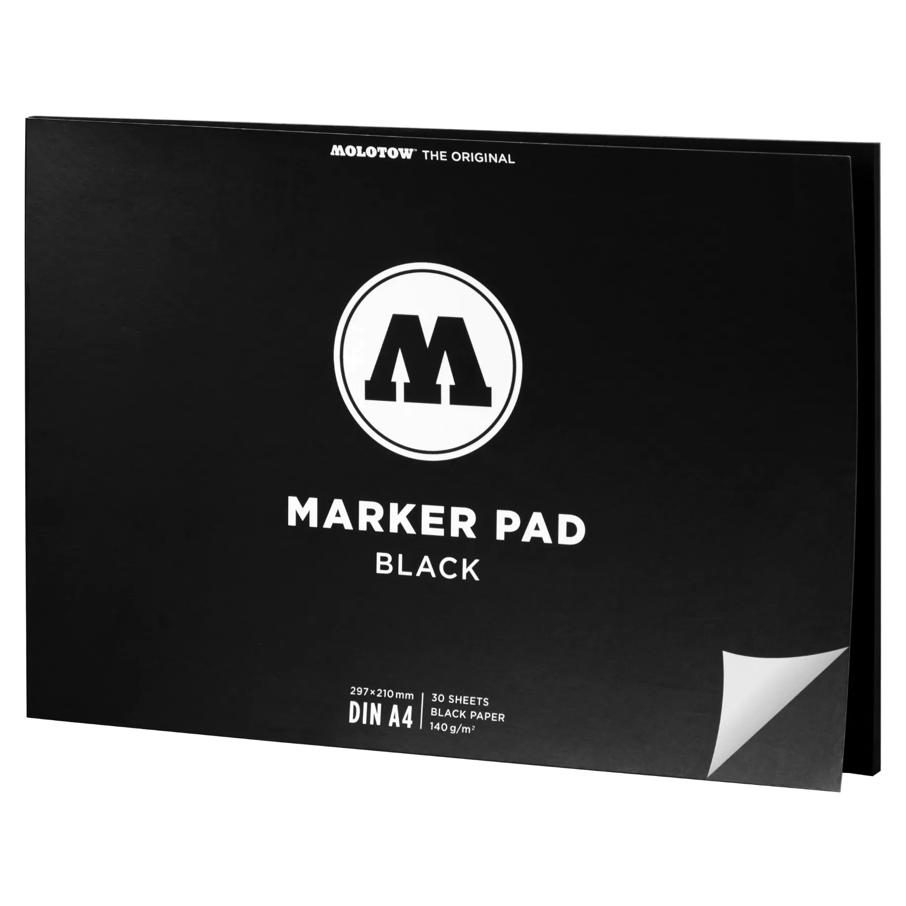 Molotow Marker Pad Zwart A4 - Schetsblok Landschap