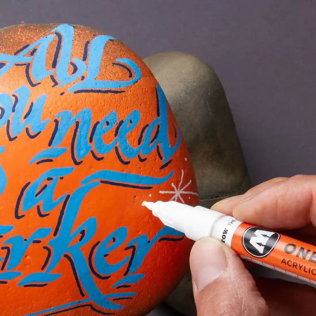 Molotow ONE4ALL 127HS-CO Verfstift Lila Pastel - Acrylmarker 1,5 mm