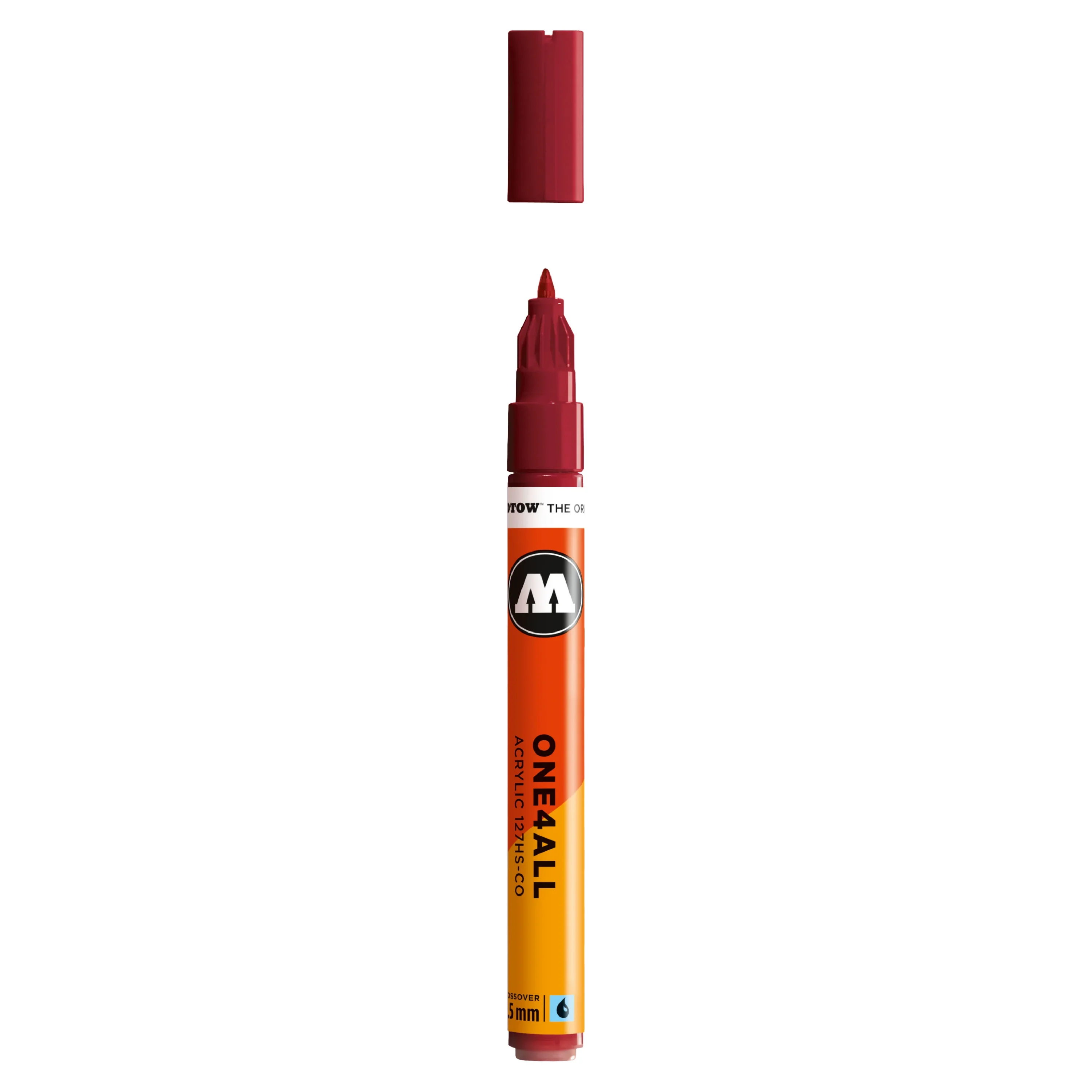 Molotow ONE4ALL 127HS-CO Verfstift Bordeaux Rood - Acrylmarker 1,5 mm