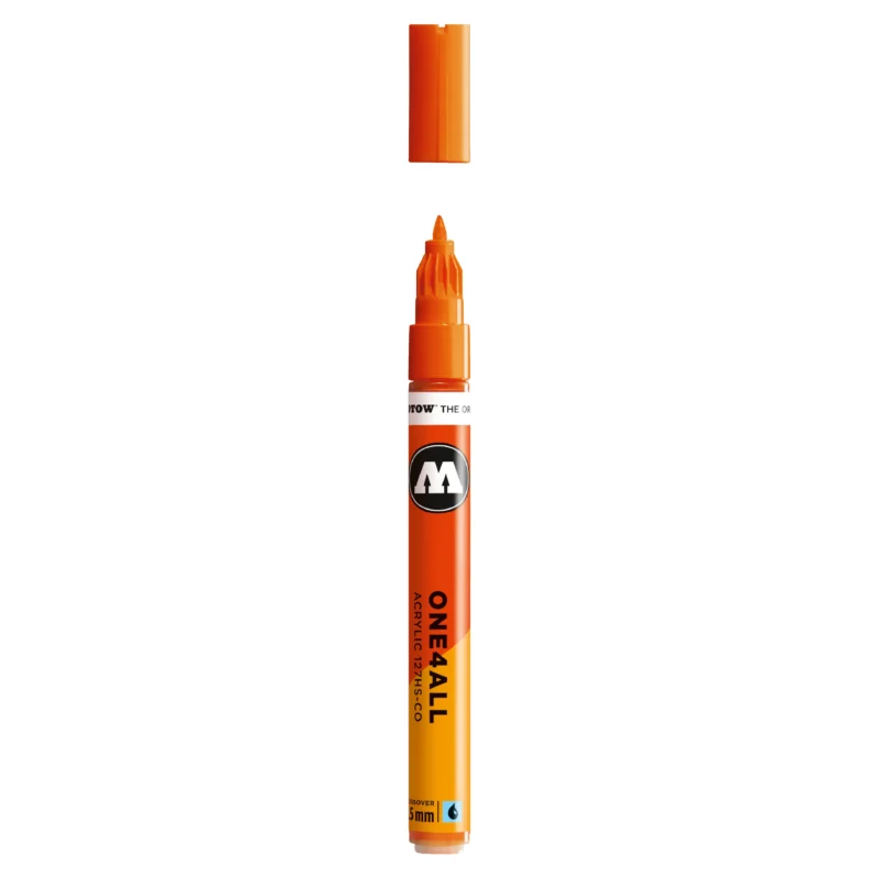 Molotow ONE4ALL 127HS-CO Verfstift Dare Oranje - Acrylmarker 1,5 mm