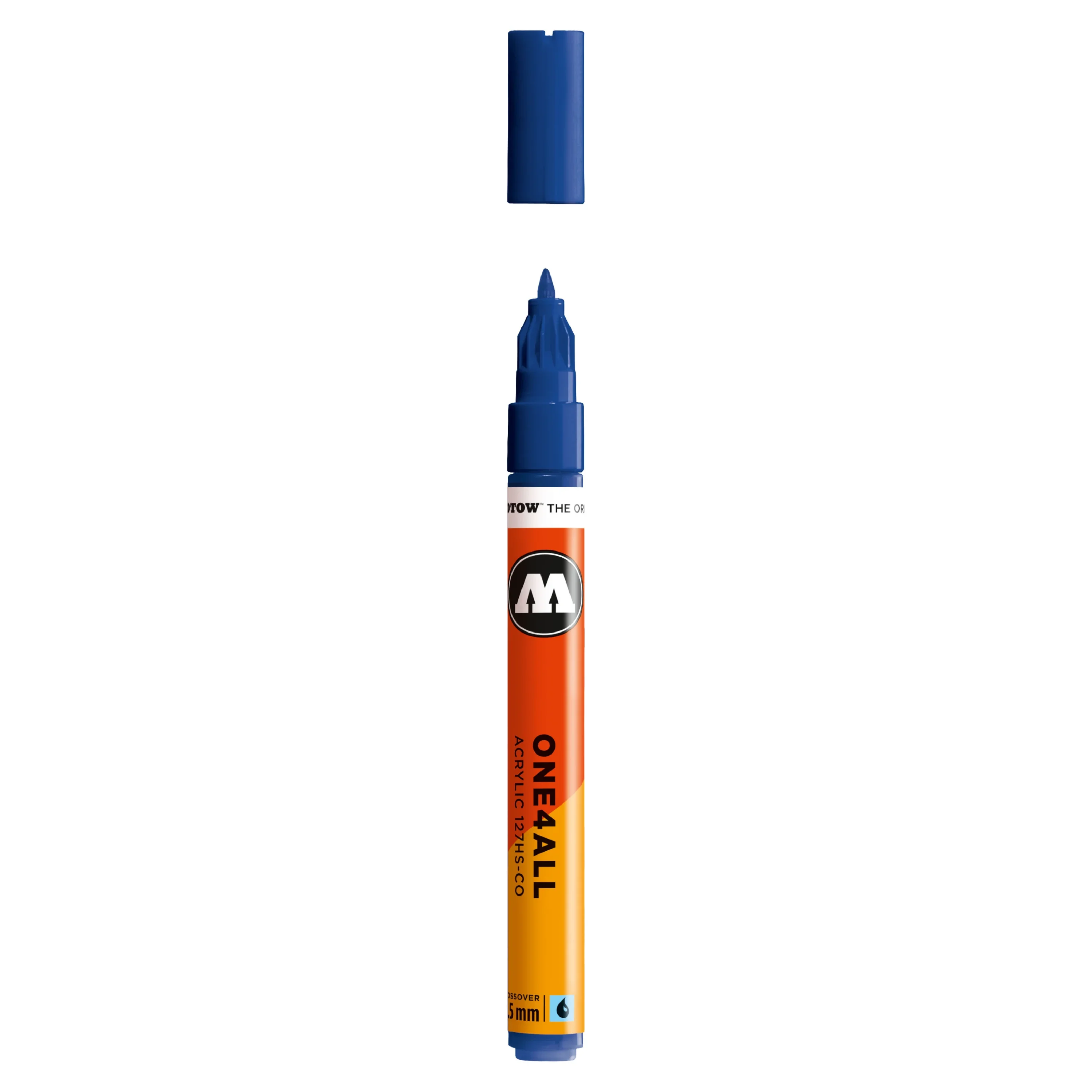 Molotow ONE4ALL 127HS-CO Verfstift Echt Blauw - Acrylmarker 1,5 mm
