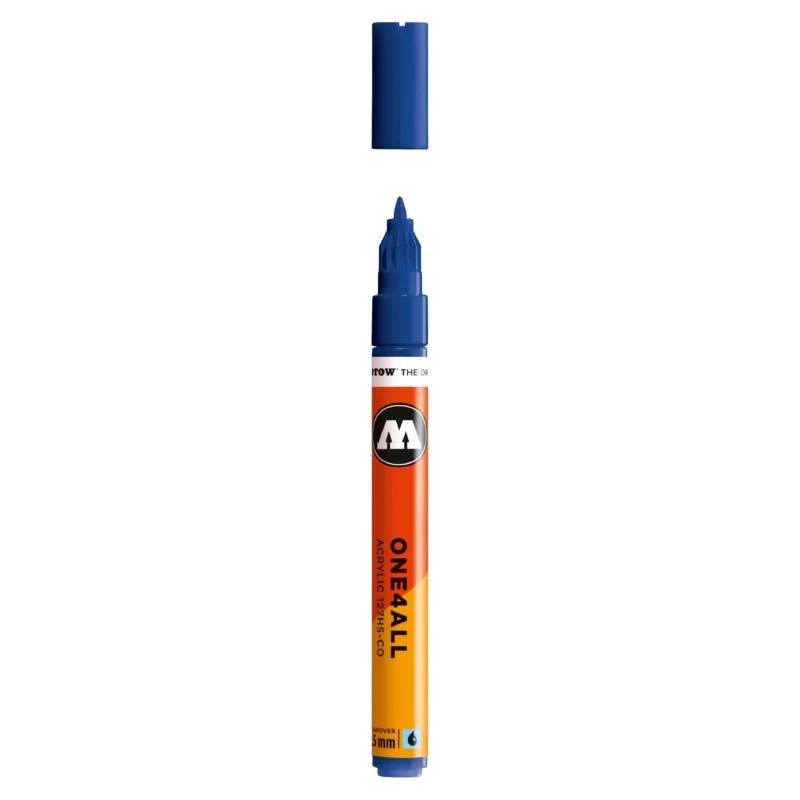 Molotow ONE4ALL 127HS-CO Verfstift Echt Blauw - Acrylmarker 1,5 mm