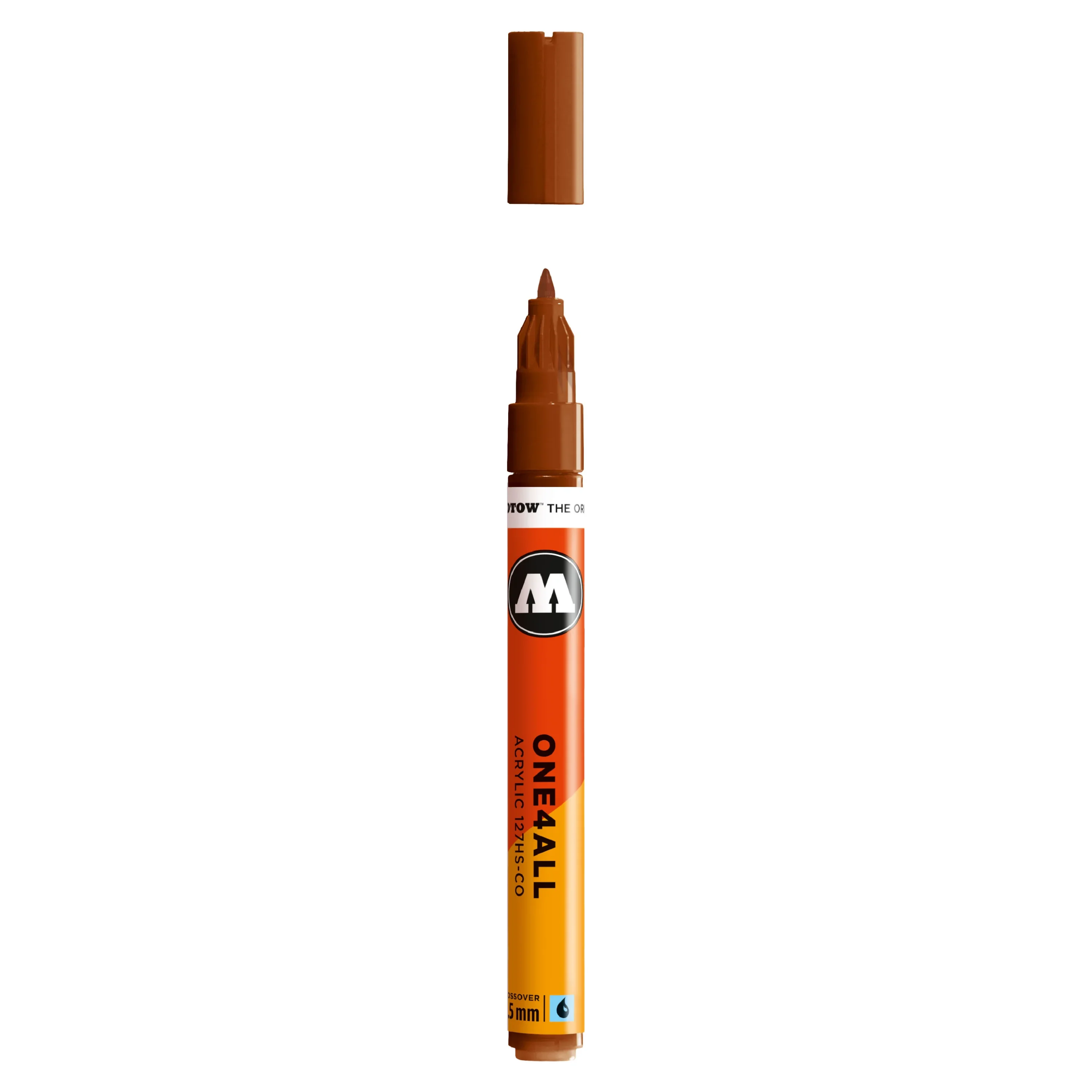 Molotow ONE4ALL 127HS-CO Verfstift Hazelnoot Bruin - Acrylmarker 1,5 mm