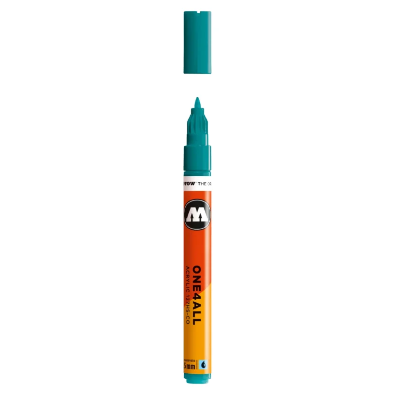 Molotow ONE4ALL 127HS-CO Verfstift Lagune Blauw - Acrylmarker 1,5 mm