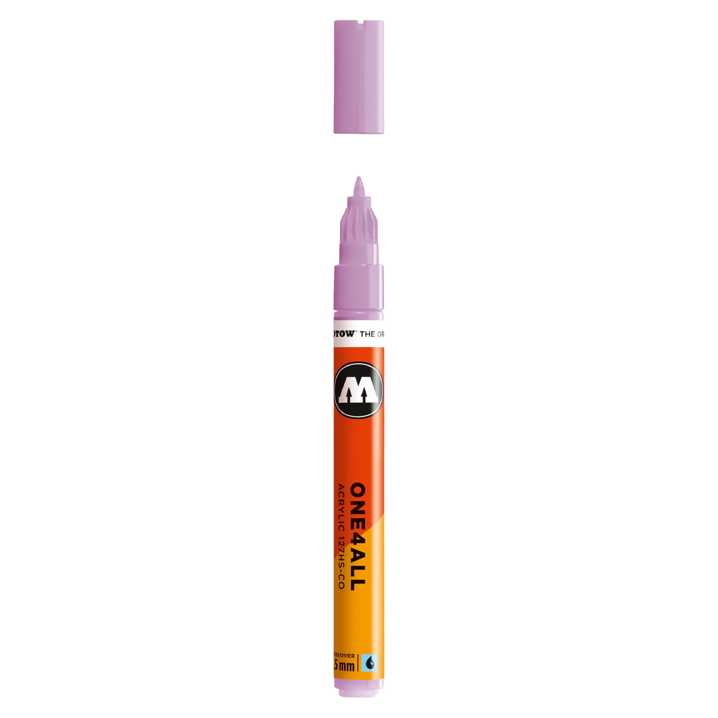 Molotow ONE4ALL 127HS-CO Verfstift Lila Pastel - Acrylmarker 1,5 mm