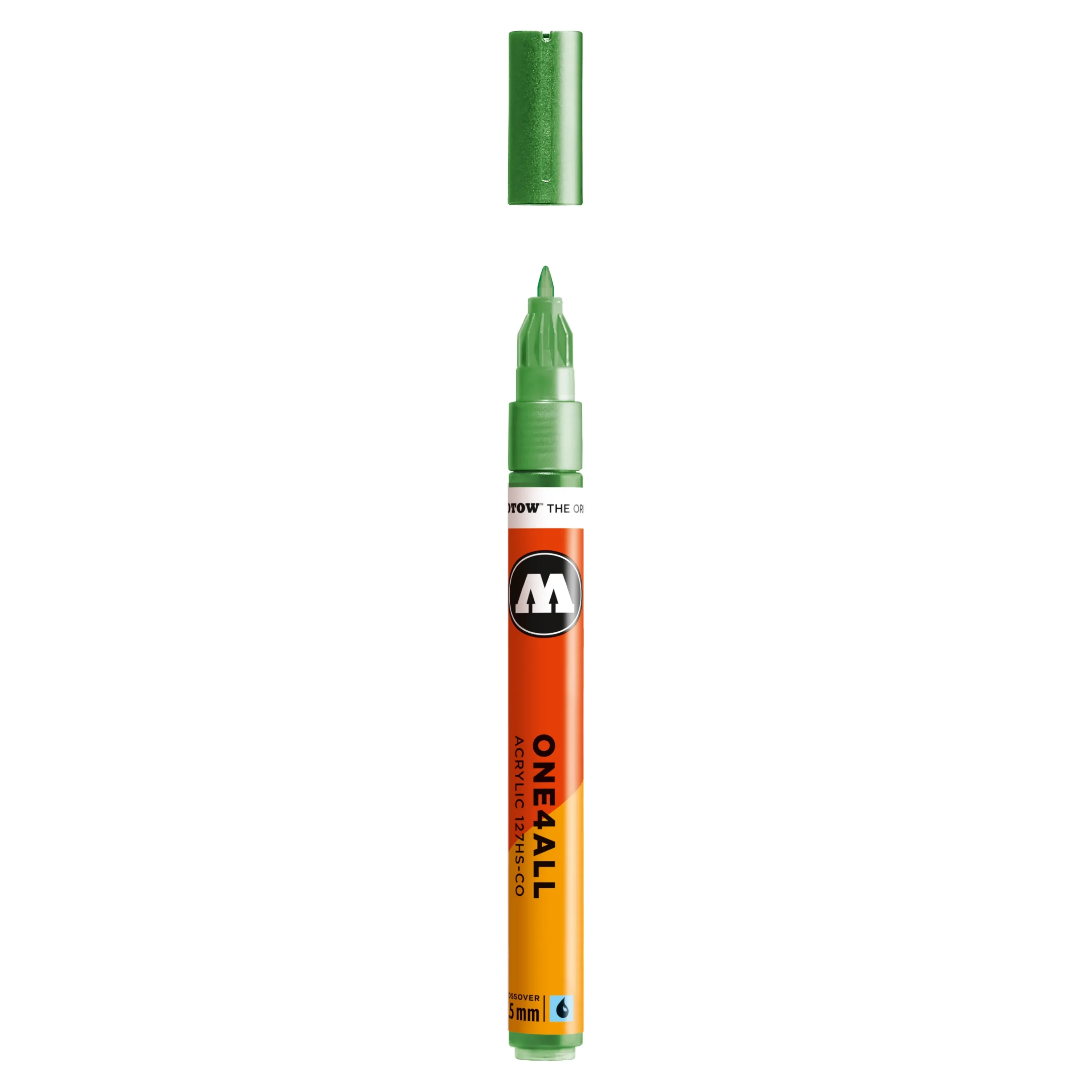 Molotow ONE4ALL 127HS-CO Verfstift Metallic Licht Groen - Acrylmarker 1,5 mm