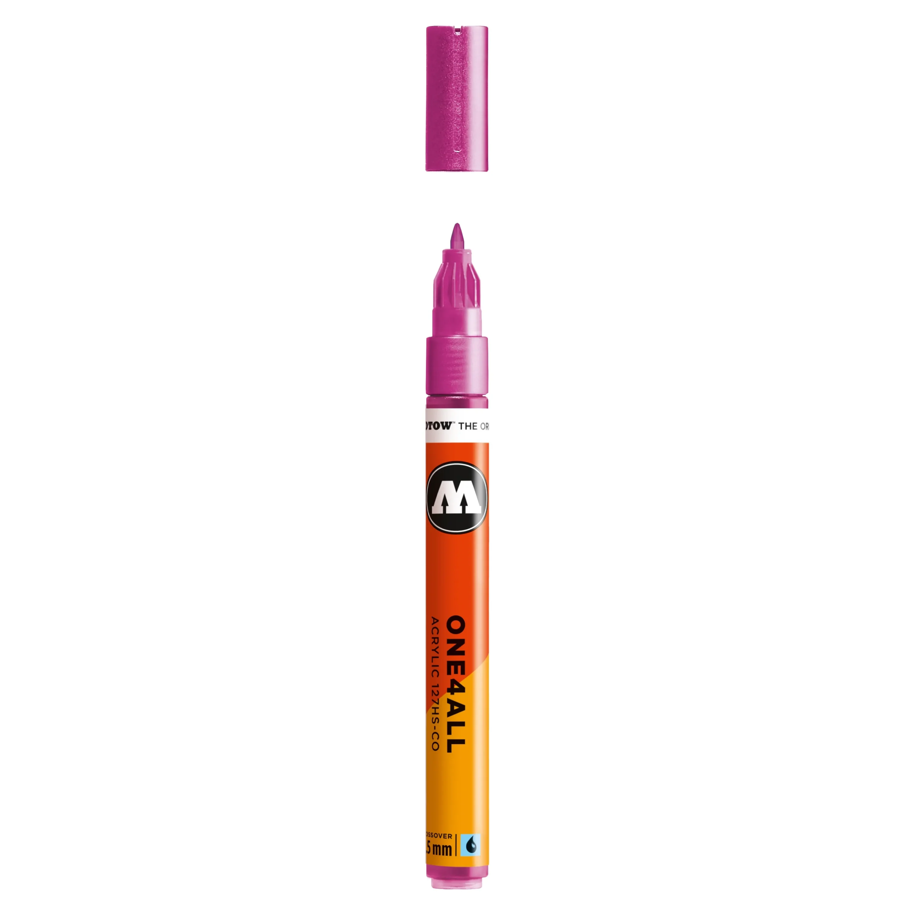 Molotow ONE4ALL 127HS-CO Verfstift Metallic Roze - Acrylmarker 1,5 mm