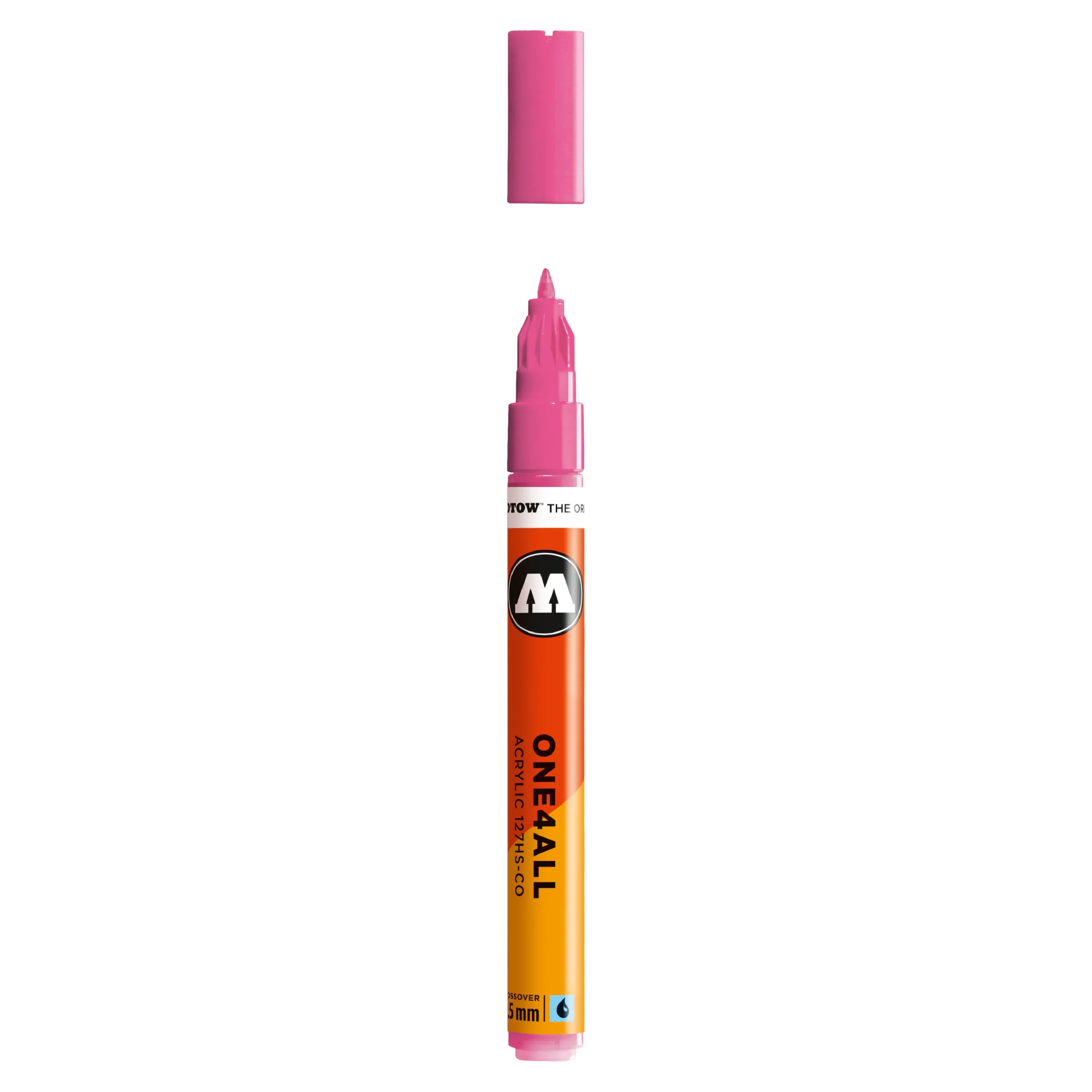 Molotow ONE4ALL 127HS-CO Verfstift Neon Roze - Acrylmarker 1,5 mm