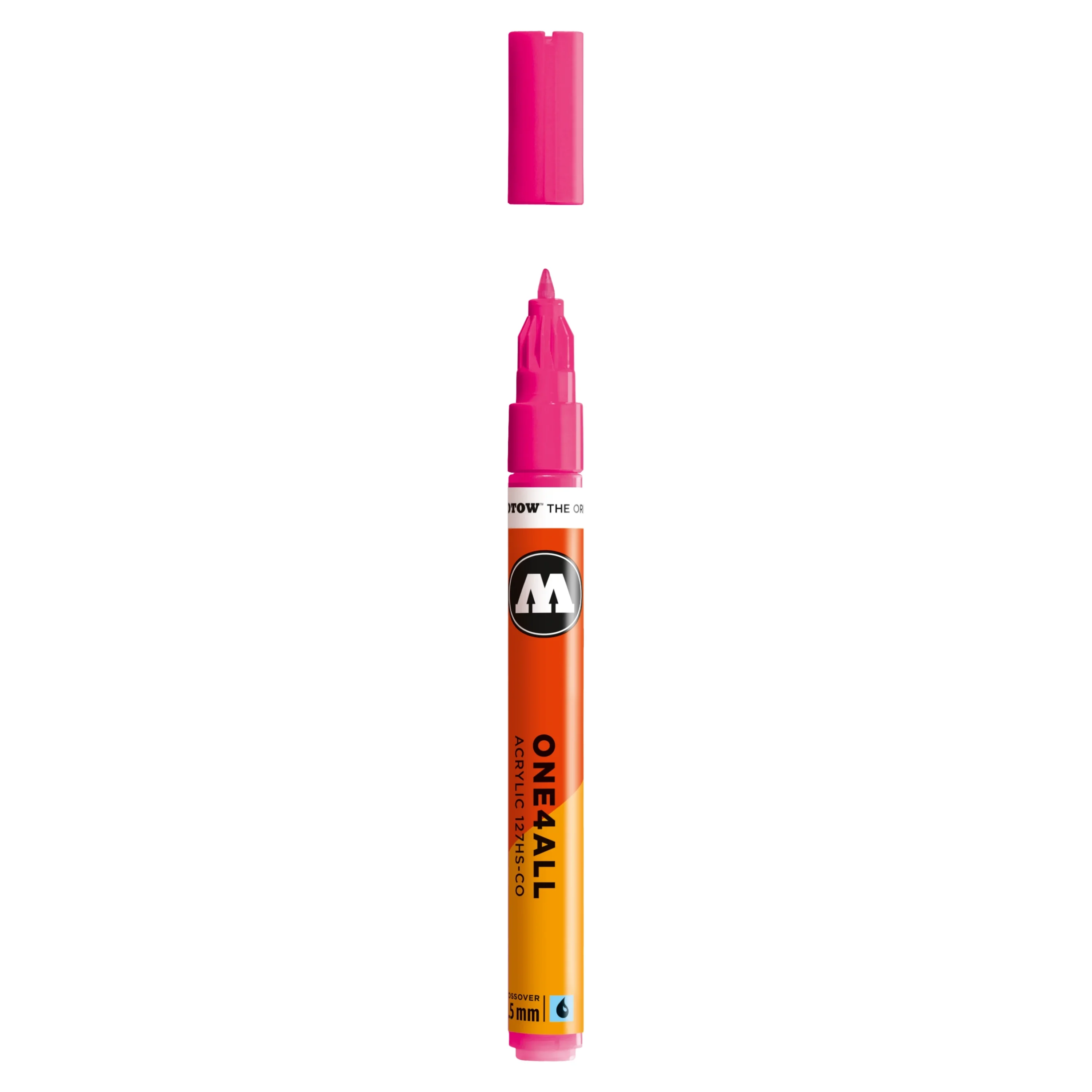 Molotow ONE4ALL 127HS-CO Verfstift Neon Roze Fluo - Acrylmarker 1,5 mm