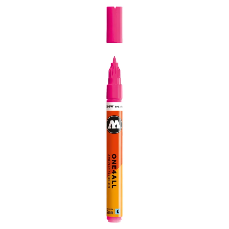 Molotow ONE4ALL 127HS-CO Verfstift Neon Roze Fluo - Acrylmarker 1,5 mm