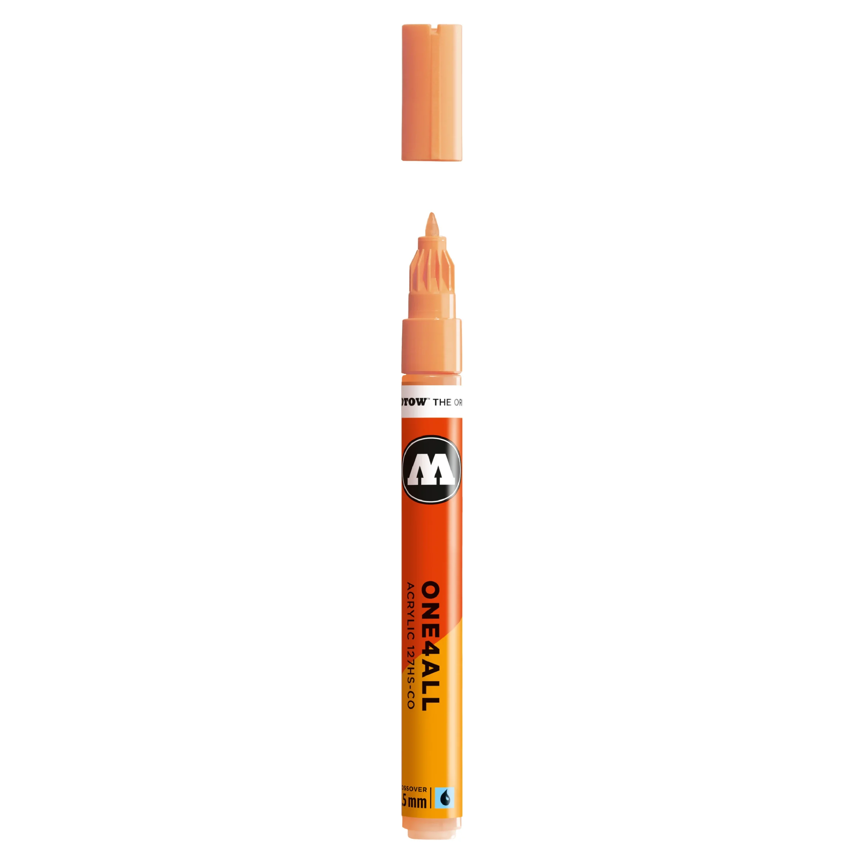 Molotow ONE4ALL 127HS-CO Verfstift Perzik Pastel - Acrylmarker 1,5 mm