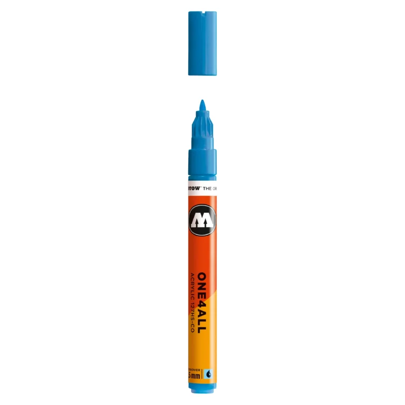 Molotow ONE4ALL 127HS-CO Verfstift Schock Blauw Midden - Acrylmarker 1,5 mm