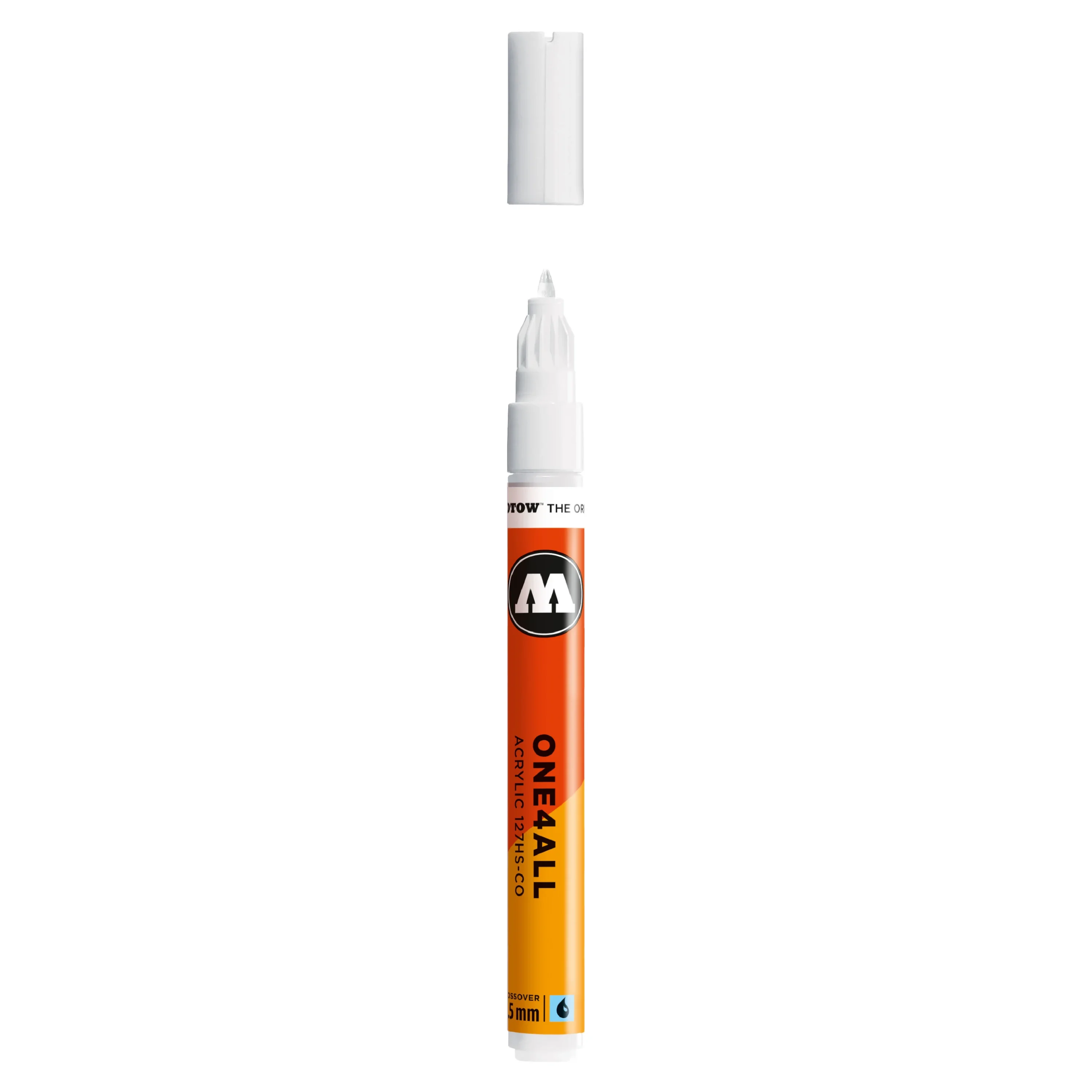 Molotow ONE4ALL 127HS-CO Verfstift Signaal Wit - Acrylmarker 1,5 mm