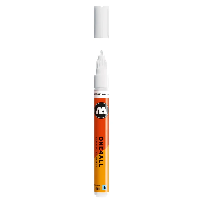 Molotow ONE4ALL 127HS-CO Verfstift Signaal Wit - Acrylmarker 1,5 mm