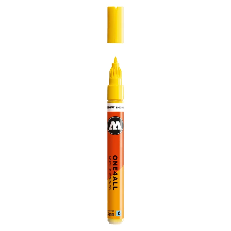 Molotow ONE4ALL 127HS-CO Verfstift Zink Geel - Acrylmarker 1,5 mm