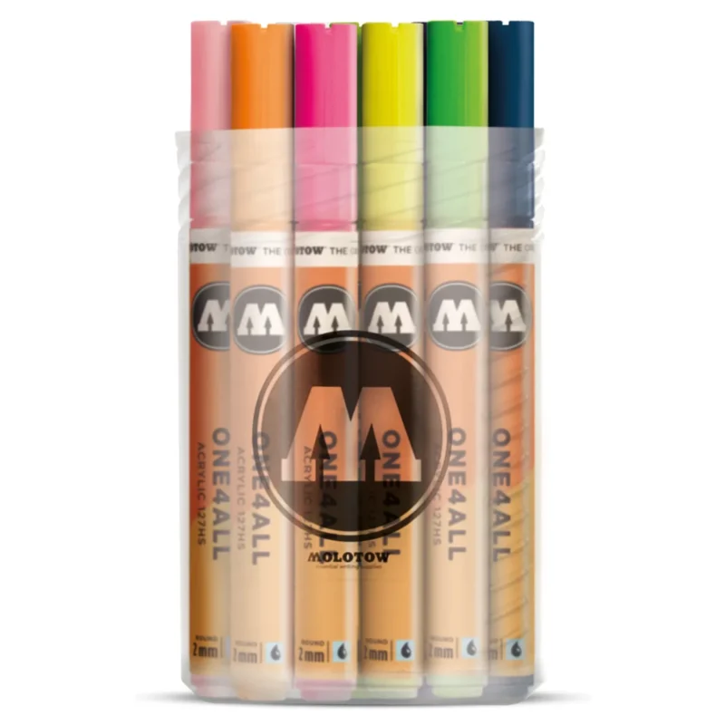 Molotow ONE4ALL 127HS Main Kit 2 20 Stuks - Acrylmarker 2 mm