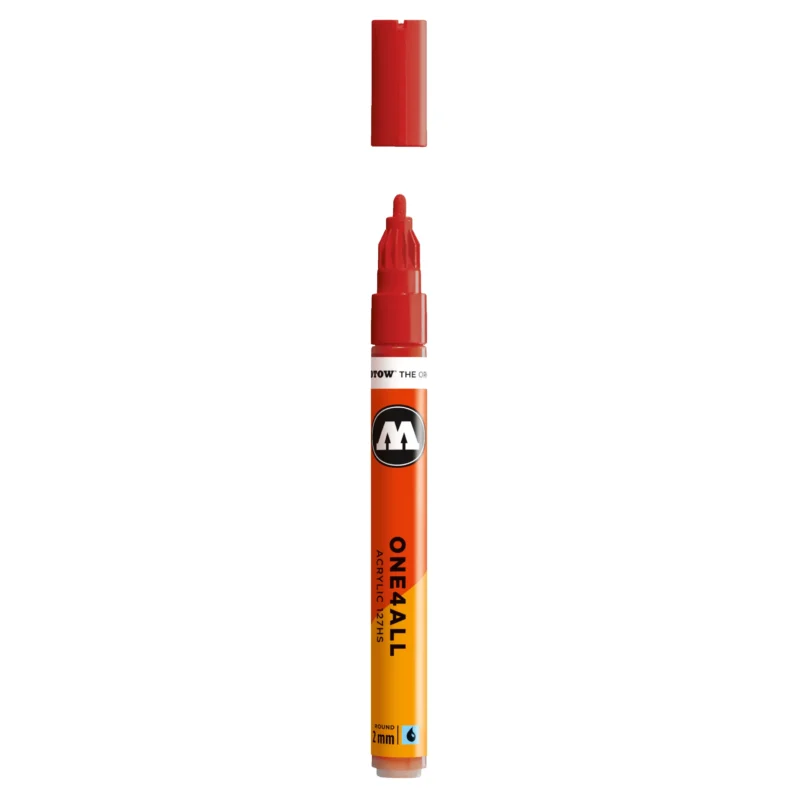 Molotow ONE4ALL 127HS Verfstift Framboos Rood - Acrylmarker 2 mm