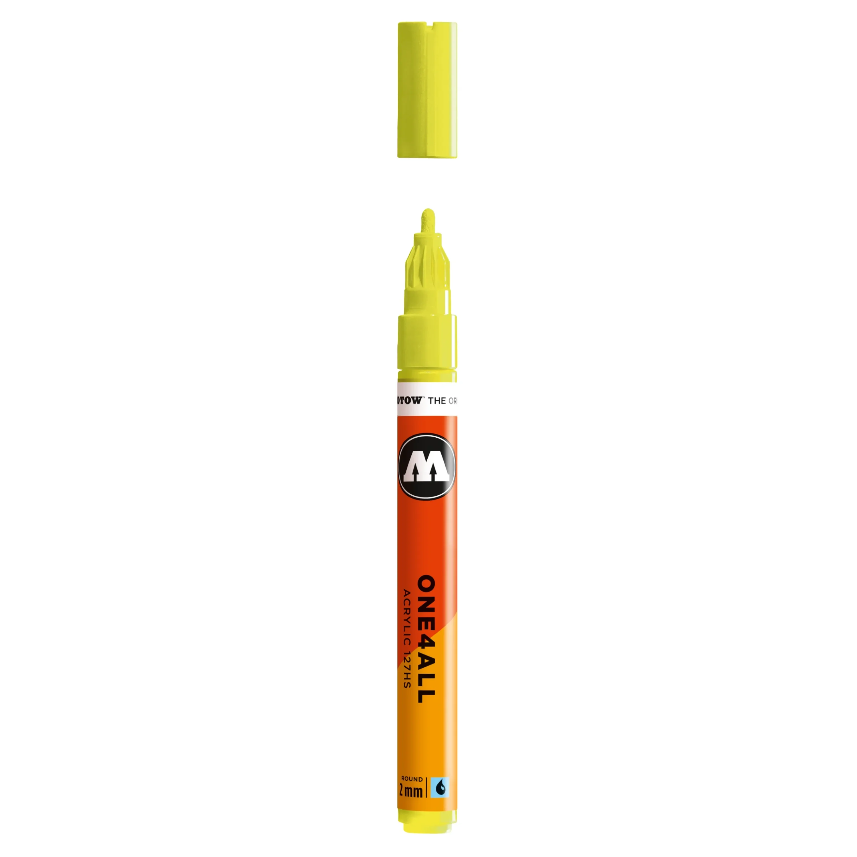 Molotow ONE4ALL 127HS Verfstift Gif Groen - Acrylmarker 2 mm