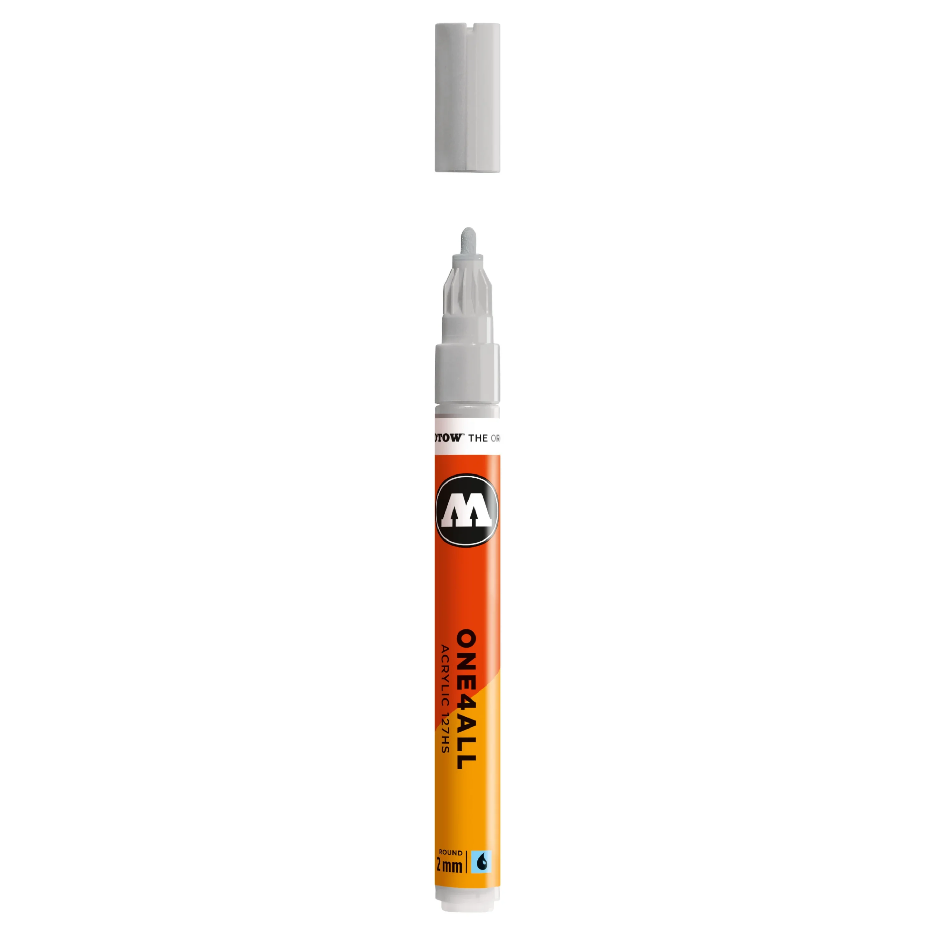Molotow ONE4ALL 127HS Verfstift Grijs Blauw Licht - Acrylmarker 2 mm
