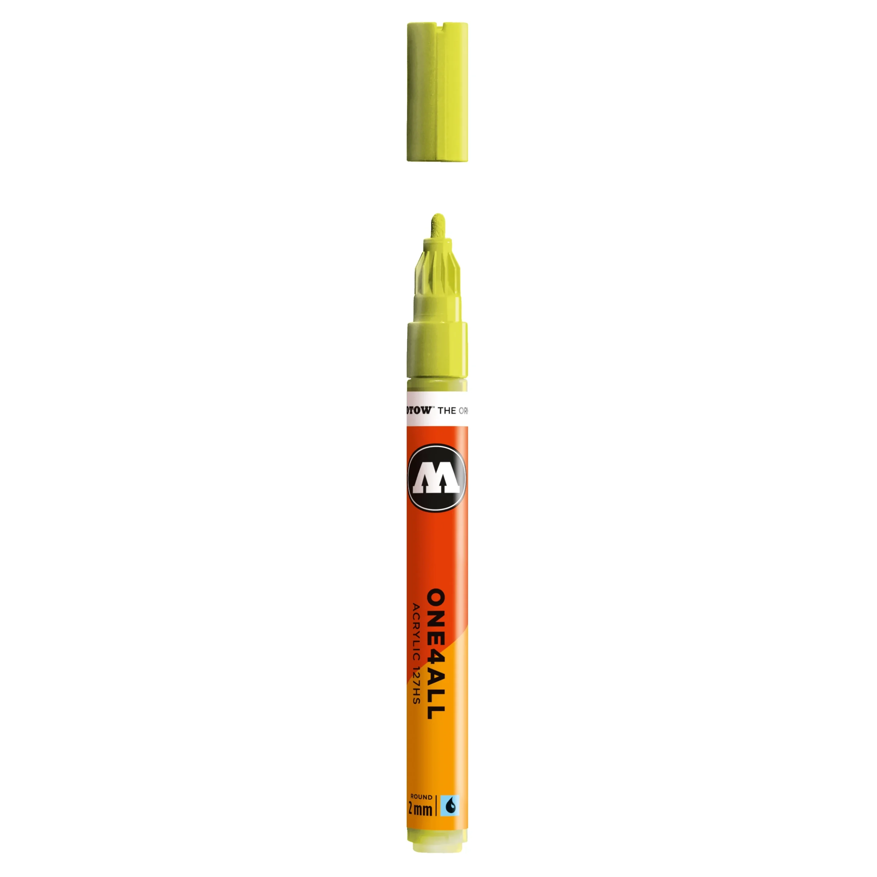 Molotow ONE4ALL 127HS Verfstift Natuur Licht Groen - Acrylmarker 2 mm