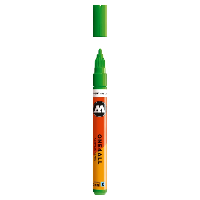 Molotow ONE4ALL 127HS Verfstift Universum Groen - Acrylmarker 2 mm