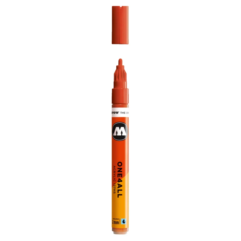 Molotow ONE4ALL 127HS Verfstift Vermilion - Acrylmarker 2 mm