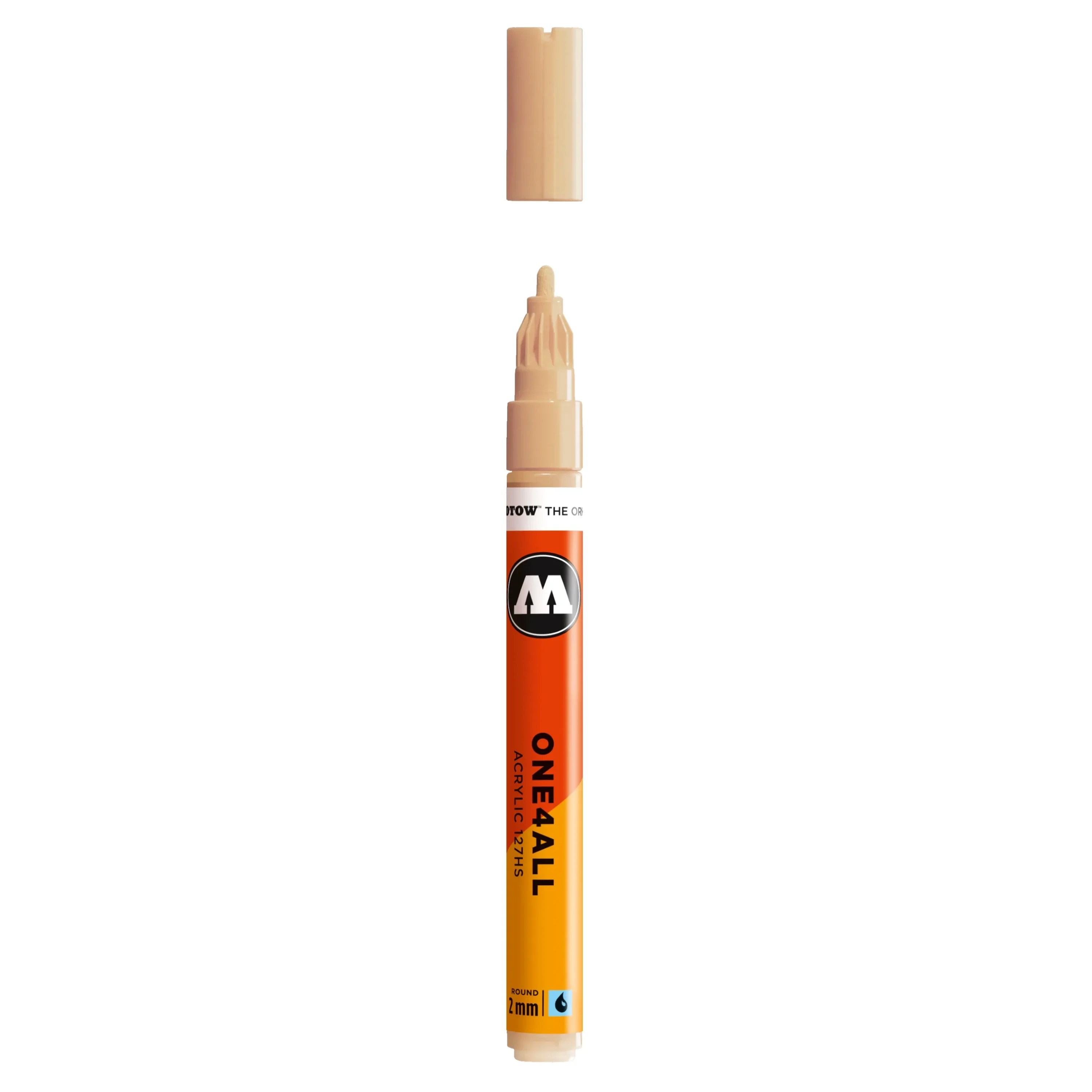 Molotow ONE4ALL 127HS Verfstift Zand - Acrylmarker 2 mm