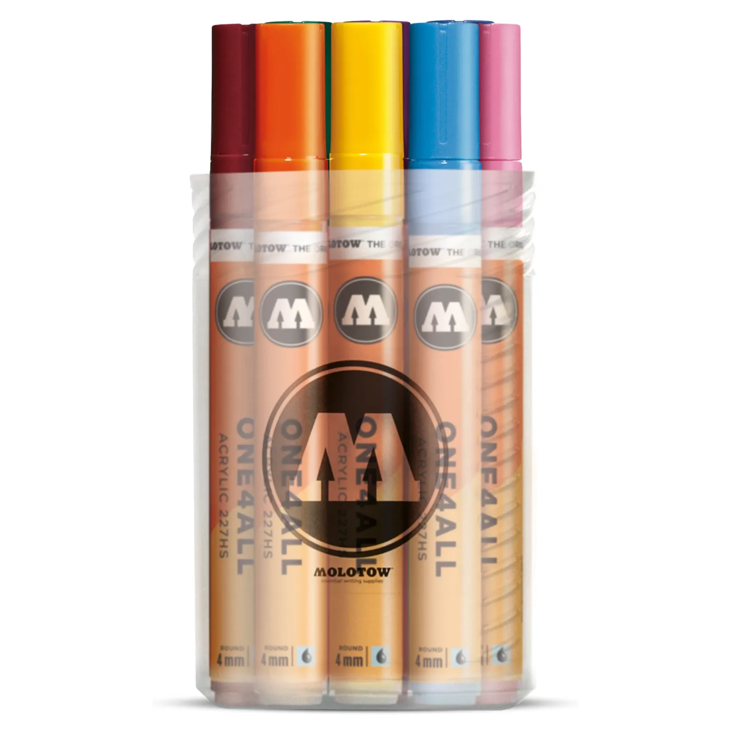 Molotow ONE4ALL 227HS Main Kit 1 12 Stuks - Acrylmarker 4 mm