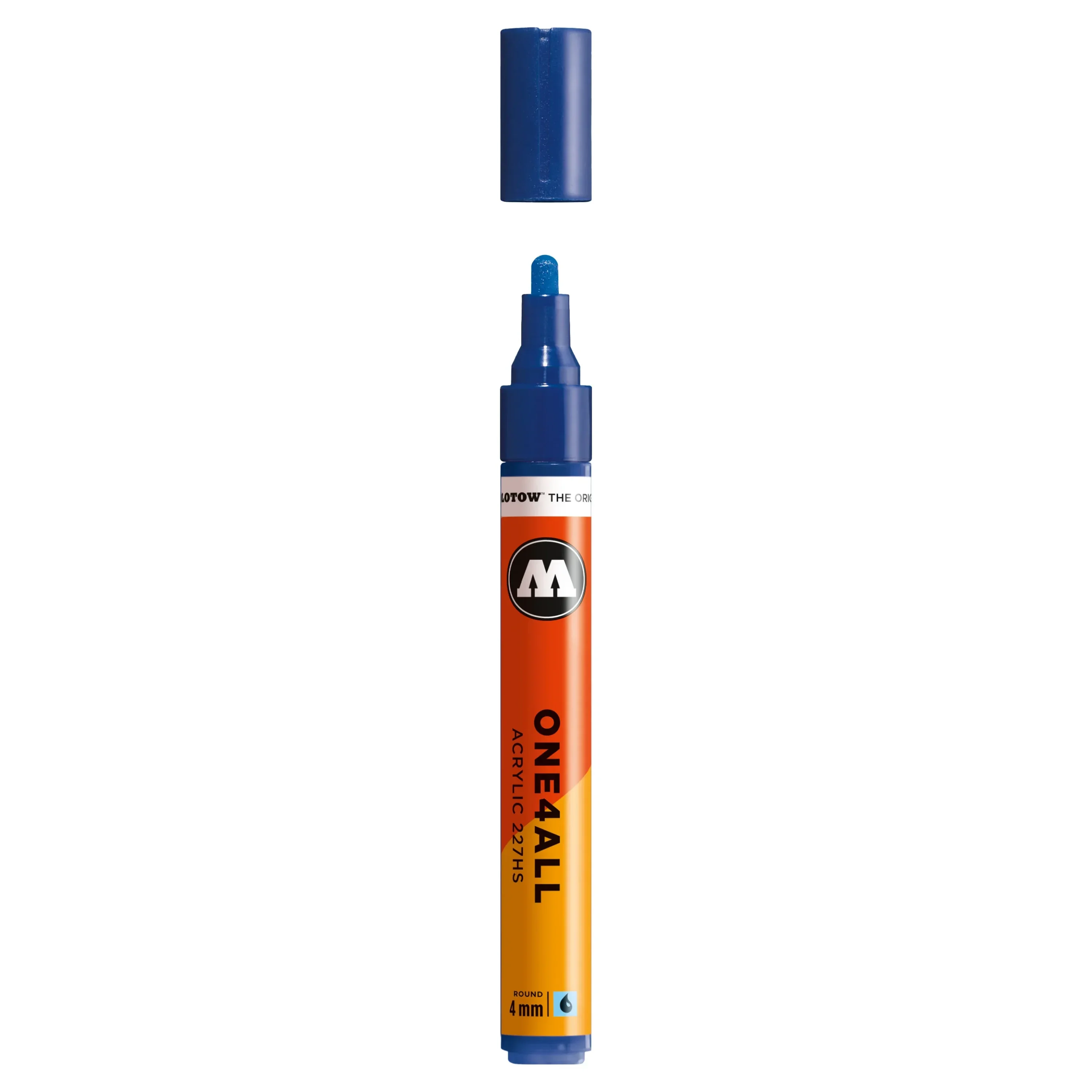 Molotow ONE4ALL 227HS Verfstift Echt Blauw - Acrylmarker 4 mm