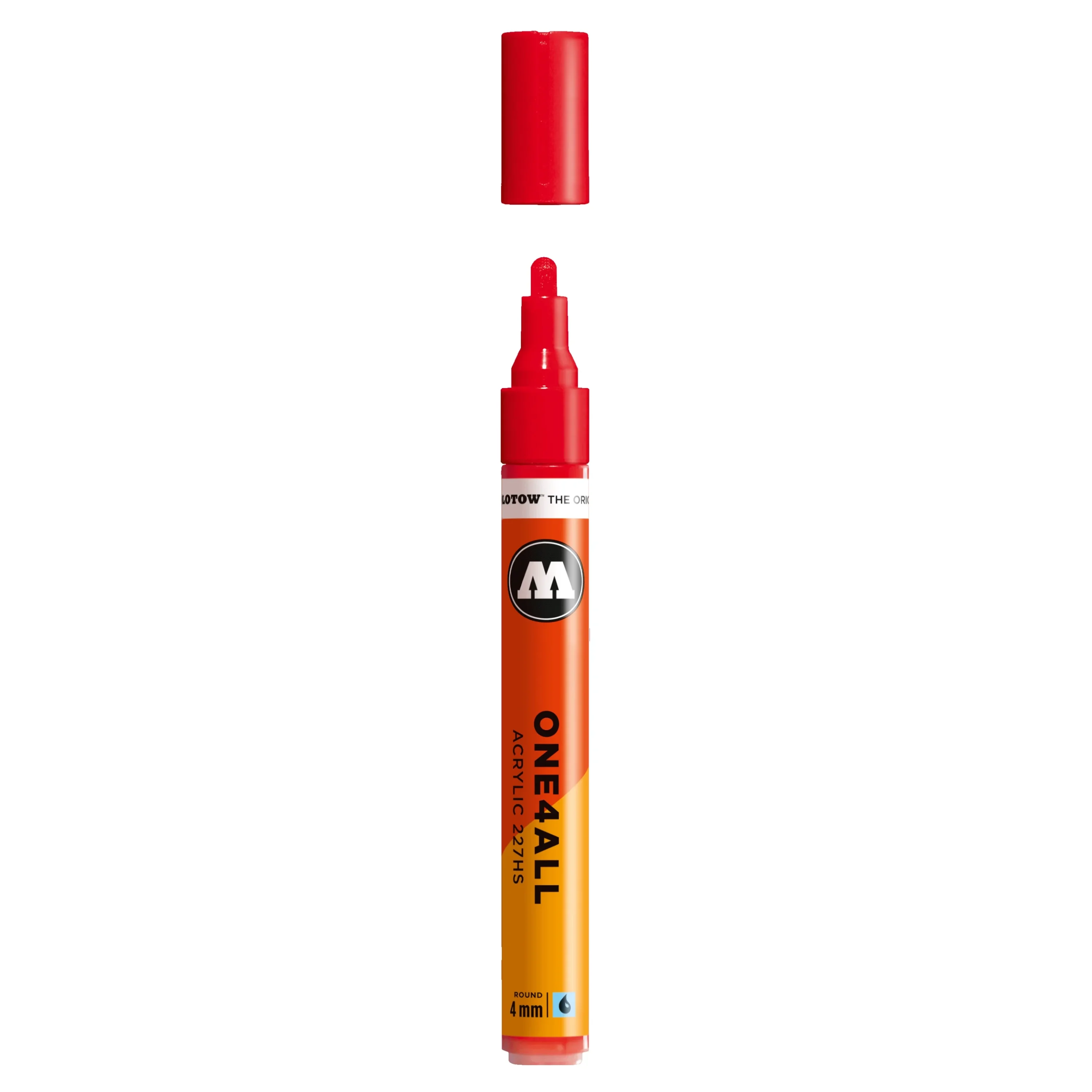 Molotow ONE4ALL 227HS Verfstift Kers Rood - Acrylmarker 4 mm