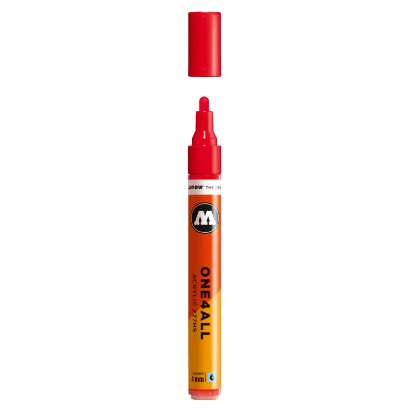 Molotow ONE4ALL 227HS Verfstift Kers Rood - Acrylmarker 4 mm