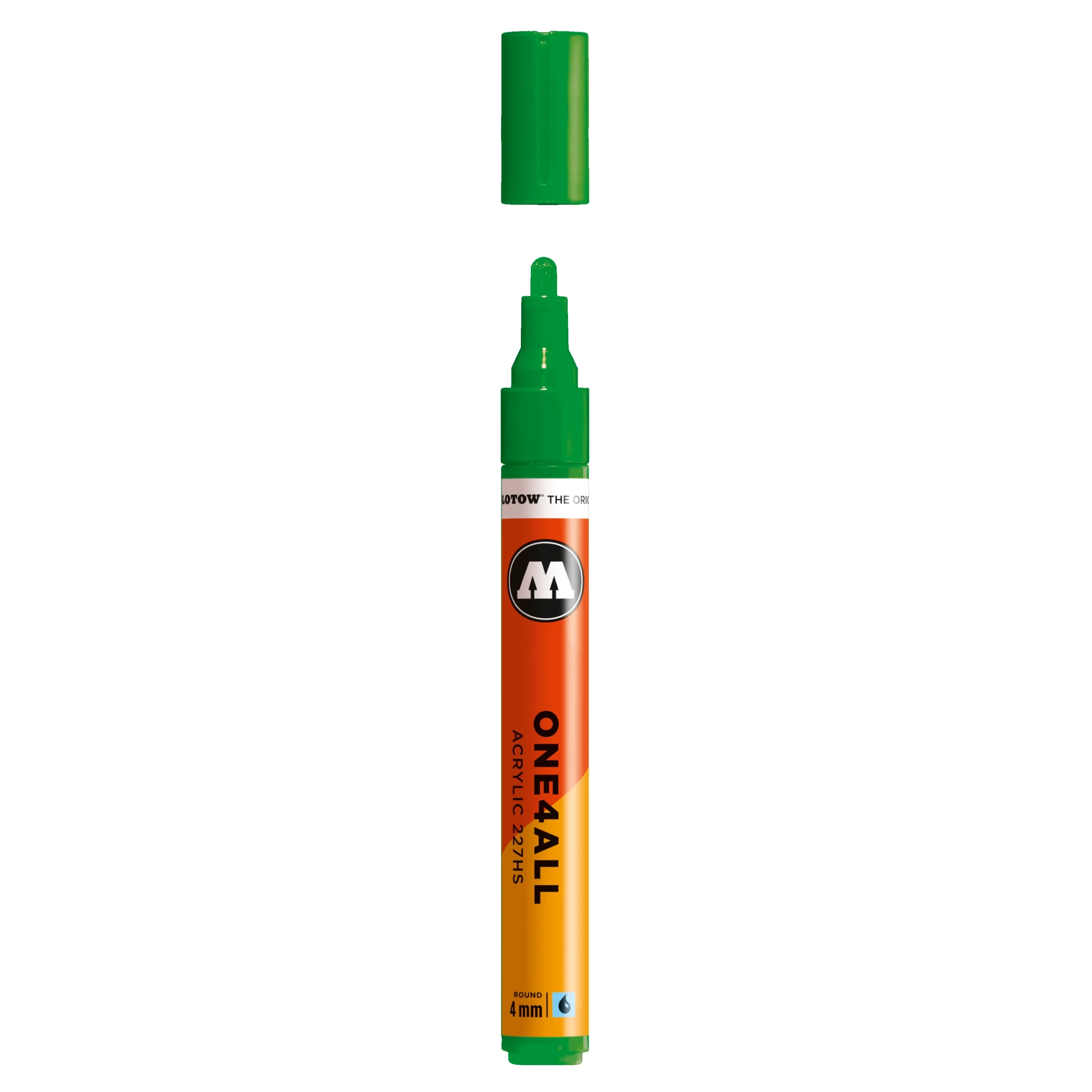 Molotow ONE4ALL 227HS Verfstift Klaver Groen - Acrylmarker 4 mm