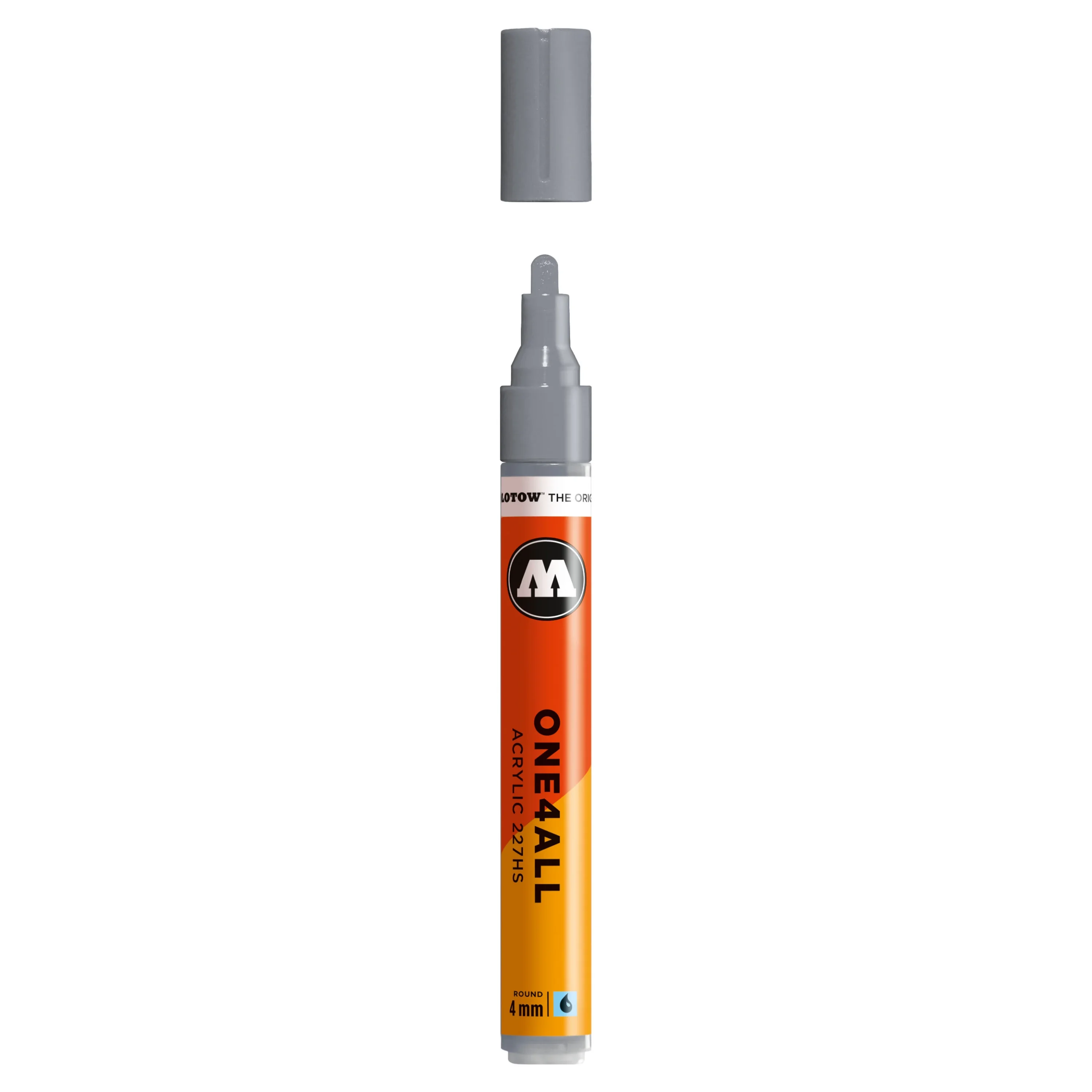 Molotow ONE4ALL 227HS Verfstift Koel Grijs Pastel - Acrylmarker 4 mm