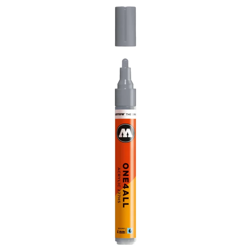 Molotow ONE4ALL 227HS Verfstift Koel Grijs Pastel - Acrylmarker 4 mm