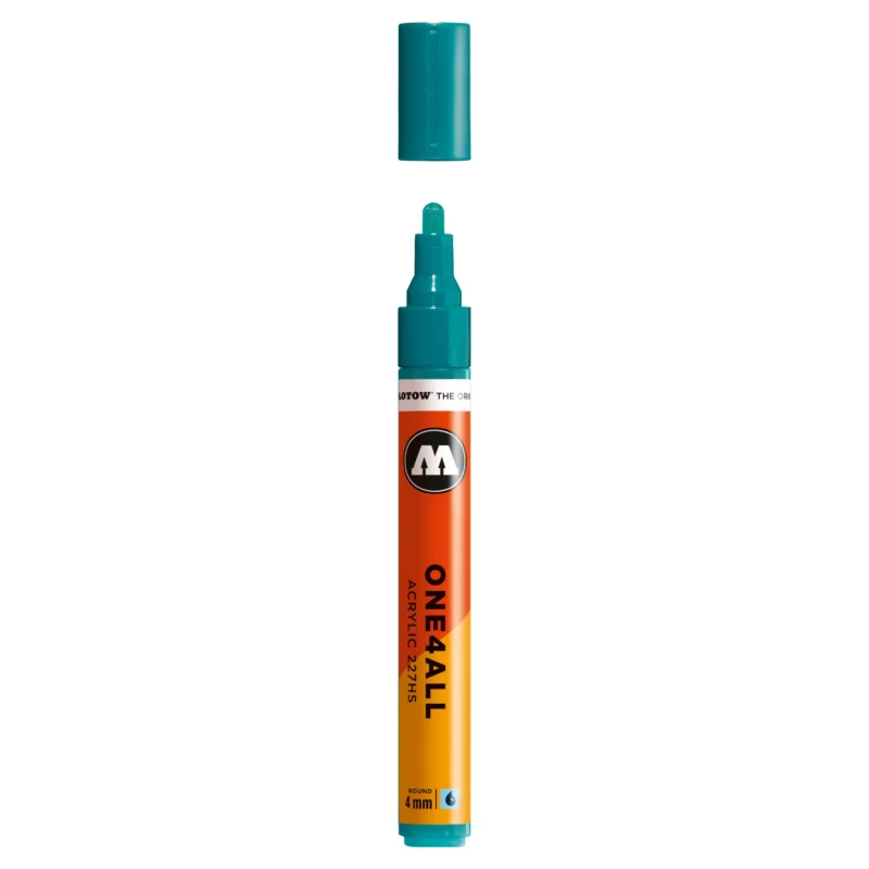 Molotow ONE4ALL 227HS Verfstift Lagune Blauw - Acrylmarker 4 mm