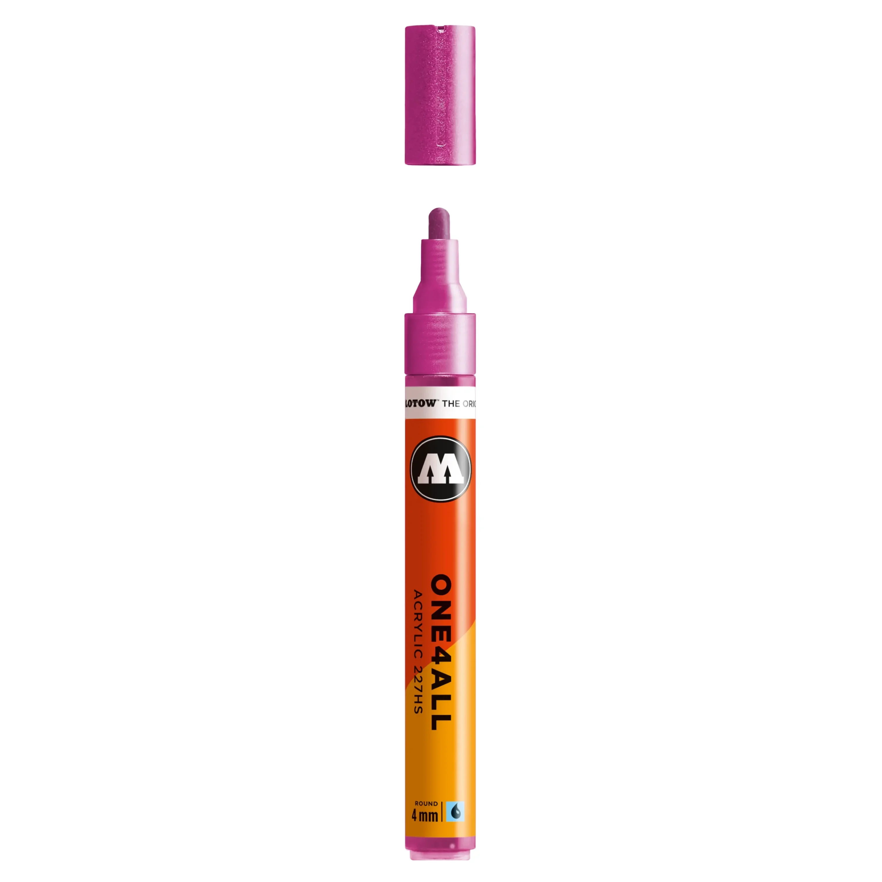 Molotow ONE4ALL 227HS Verfstift Metallic Roze - Acrylmarker 4 mm