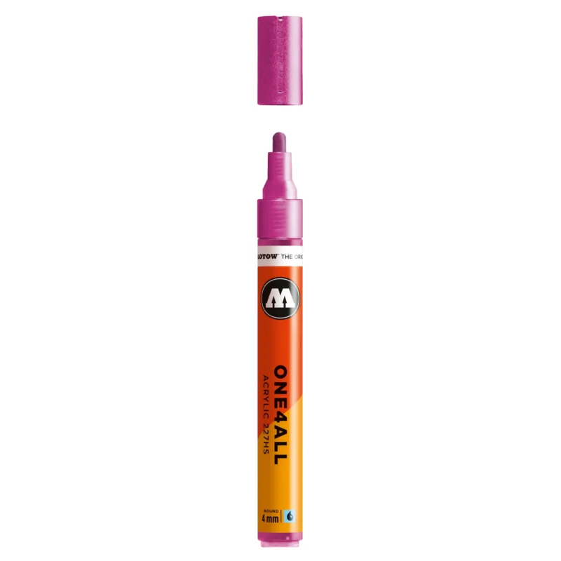 Molotow ONE4ALL 227HS Verfstift Metallic Roze - Acrylmarker 4 mm