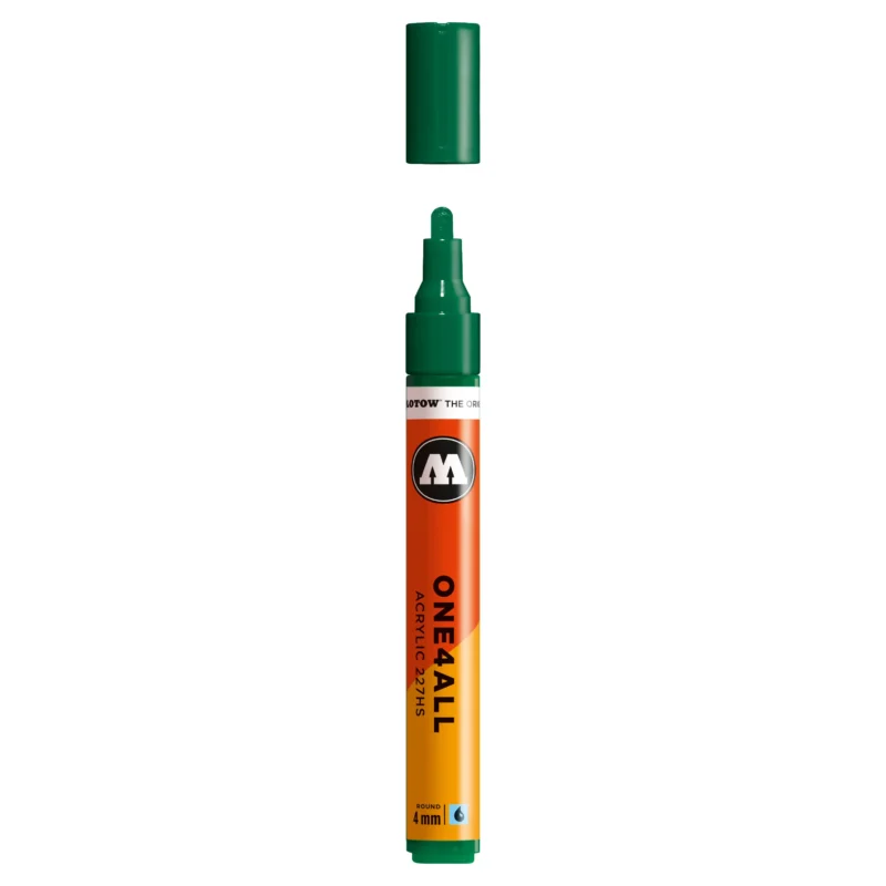 Molotow ONE4ALL 227HS Verfstift Mister Groen - Acrylmarker 4 mm