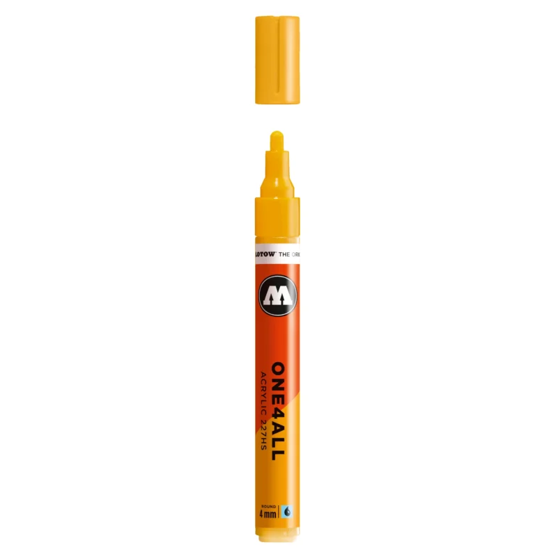 Molotow ONE4ALL 227HS Verfstift Mosterd Geel - Acrylmarker 4 mm