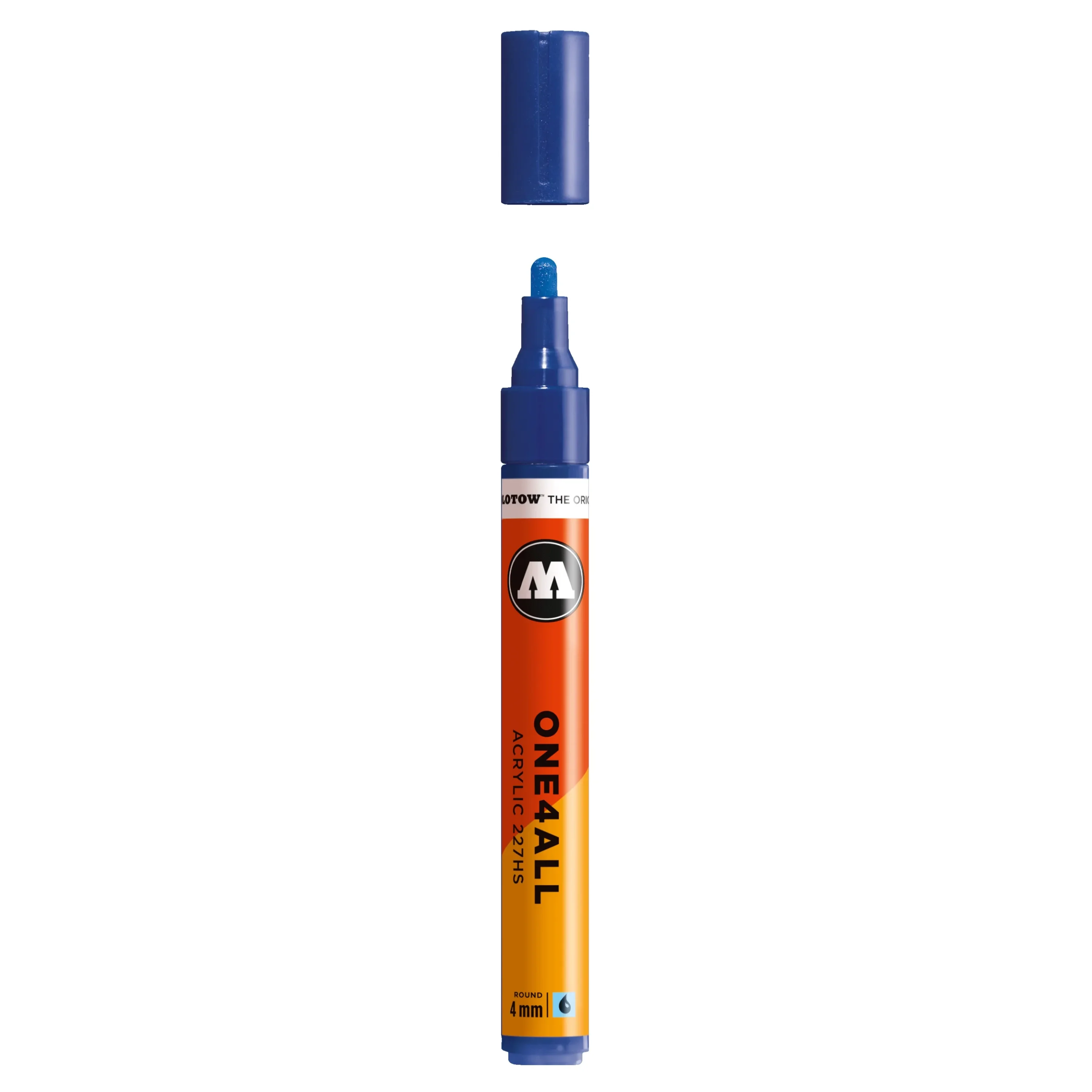 Molotow ONE4ALL 227HS Verfstift Nacht Blauw - Acrylmarker 4 mm