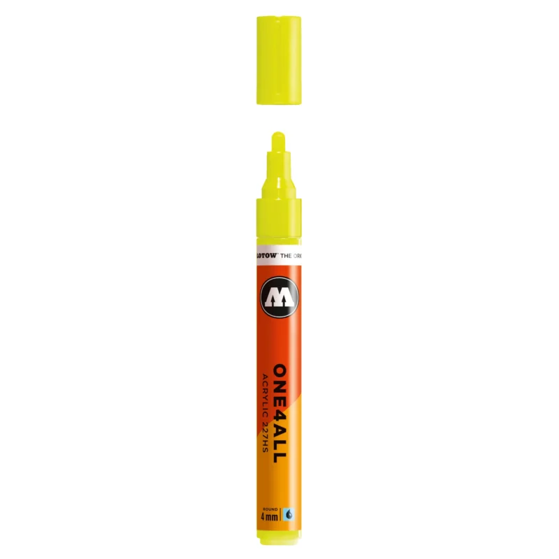 Molotow ONE4ALL 227HS Verfstift Neon Licht Groen Fluo - Acrylmarker 4 mm