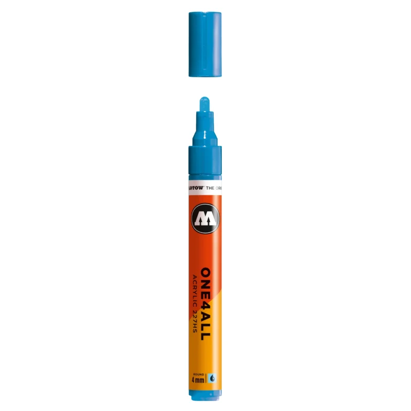 Molotow ONE4ALL 227HS Verfstift Schock Blauw - Acrylmarker 4 mm