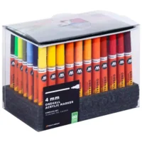Molotow ONE4ALL 227HS Verfstift Set Compleet 74 Stuks - Acrylmarker 4 mm