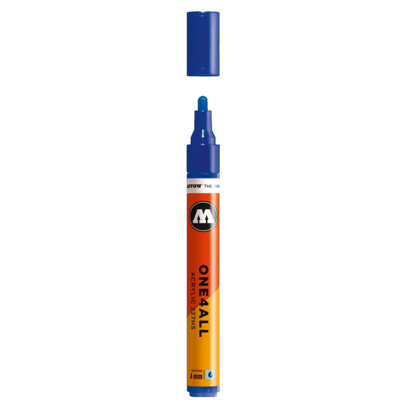 Molotow ONE4ALL 227HS Verfstift Ultramarijn Blauw - Acrylmarker 4 mm
