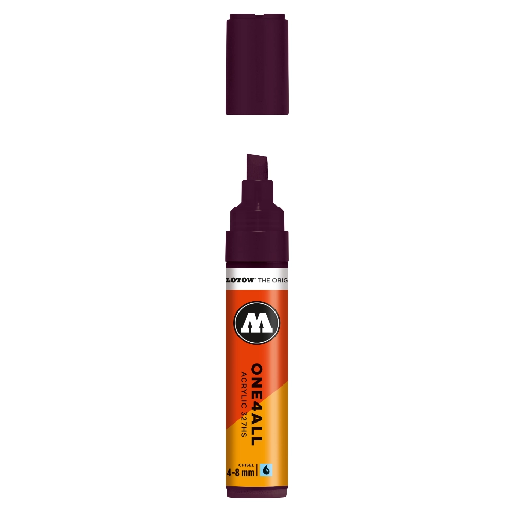 Molotow ONE4ALL 327HS Verfstift Paars Violet - Acrylmarker 4-8 mm