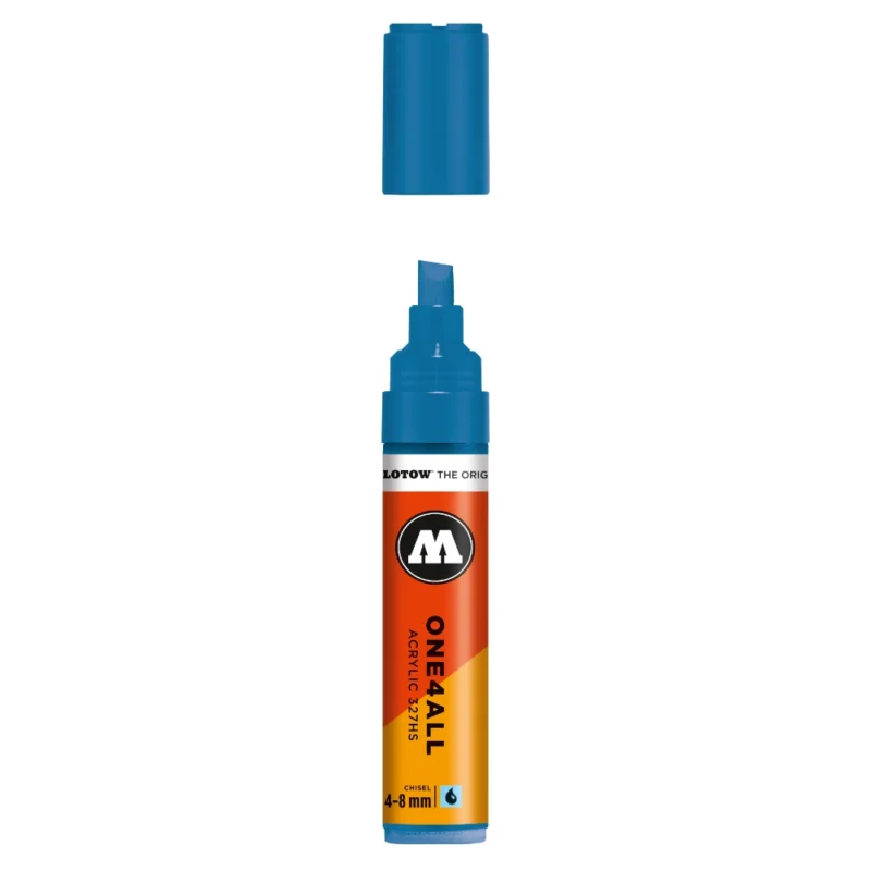 Molotow ONE4ALL 327HS Verfstift Schock Blauw - Acrylmarker 4-8 mm